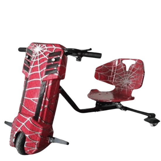 صورة سكوتر درفت سبايدر 350W - قهر السرعة مع طابع سبايدر